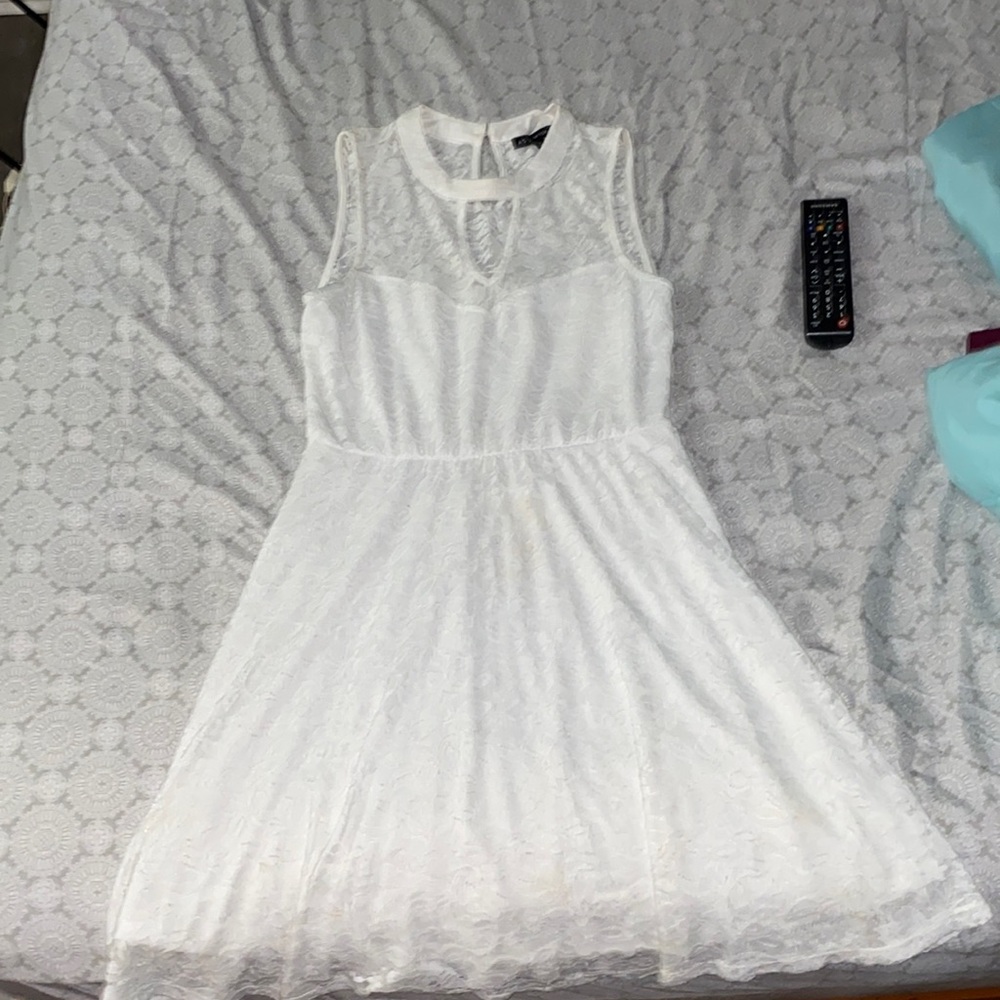 white lace dress Medium